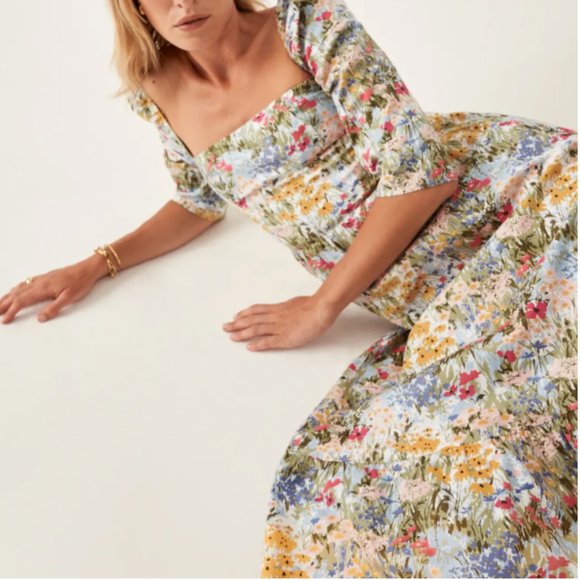 Reformation Cyprus Dress - Countryside - Picture 2 of 9